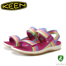 【スーパーSALE 30%OFF】 キーン KEEN エル バックストラップ 1027308 Rainbow/Festival Fuchsia（キッズ） 1027332 スポーツ オープントゥサンダル ビーチ サンダル 「靴」