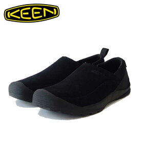 【スーパーSALE 30%OFF】 KEEN キーン JASPER SLIP-ON ジャスパー スリップオン スニーカー 1027881（メンズ）カラー：Black/Black アウトドアスニーカー ウォーキングシューズ 天然皮革　本革 スエード「靴」
