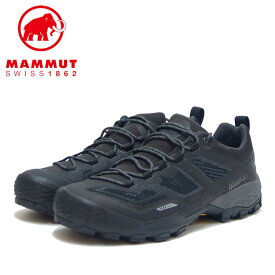 MAMMUT マムート Ducan Low GTX Men 303003521（メンズ）カラー：black-dark titanium(00288) アウトドアスニーカー ウォーキングシューズ 防水ハイキングシューズ「靴」