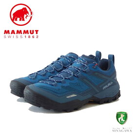 MAMMUT マムート Ducan Low GTX Men 303003521（メンズ）カラー：sapphire-dark sapphire(50293) アウトドアスニーカー ウォーキングシューズ 防水 ハイキングシューズ「靴」