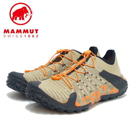 MAMMUT マムート Hueco Knit II Low Men 302006460（メンズ）カラー：savannah-black (7521) アウトドアスニーカー ウォーキングシューズ ハイキングシューズ「靴」