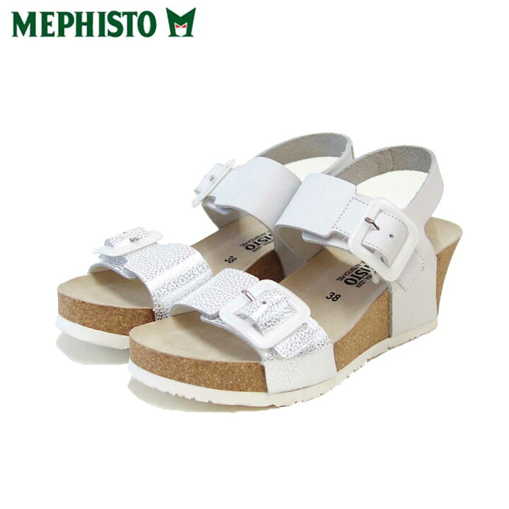 楽天市場】メフィスト MEPHISTO LISSIA（リシア）ホワイト／シルバー 