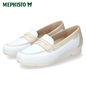 メフィスト MEPHISTO DIVA(ディーバ)ホワイト 5144965 天然皮革 スリッポン ウォーキングシューズ モカシン(レディース) 「靴」 正規品 快適靴 旅行