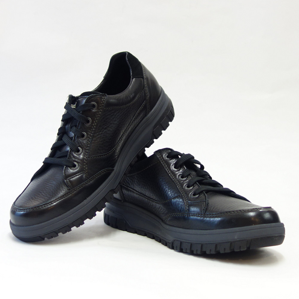 メフィスト MEPHISTO PACO（パコ）ブラック （ポルトガル製） 天然皮革 アウトドア ウォーキングシューズ（メンズ） 「靴」 正規品 快適靴  旅行 | 靴のシナガワ