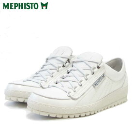 メフィスト MEPHISTO RAINBOW（レインボー）ホワイト 5127267 （ポルトガル製） 天然皮革 アウトドア ウォーキングシューズ（メンズ） 「靴」 正規品 快適靴 旅行