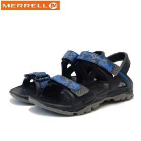 MERRELL メレル（キッズ ウォーターサンダル）56899 ハイドロドリフト（ブラック／ネイビー）「靴」