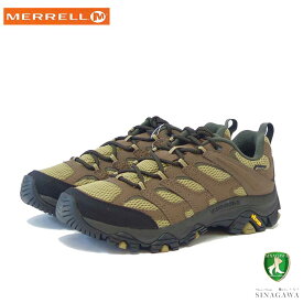 メレル MERRELL （メンズ）モアブ 3 シンセティック ゴアテックス MOAB 500247 ローカット カラー（KANGAROO/COYOTE） GORE-TEX 完全防水 通気性メッシュ アウトドアシューズ ウォーキング ハイキング トレイル 「靴」