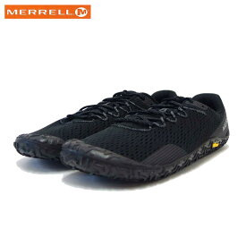 MERRELL メレル ベイパー グローブ 6 VAPOR GLOVE 6 （メンズ） 067663 ブラック ベアフットシューズ ローカット ウォーキングモデル「靴」