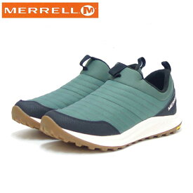 【スーパーSALE 30%OFF】 MERRELL メレル ノバ 3 サーモ モック（メンズ） m067737 フォレスト ウォーキング 滑り止め 高機能ビブラムソール 新感覚コンフォートスニーカー 「靴」