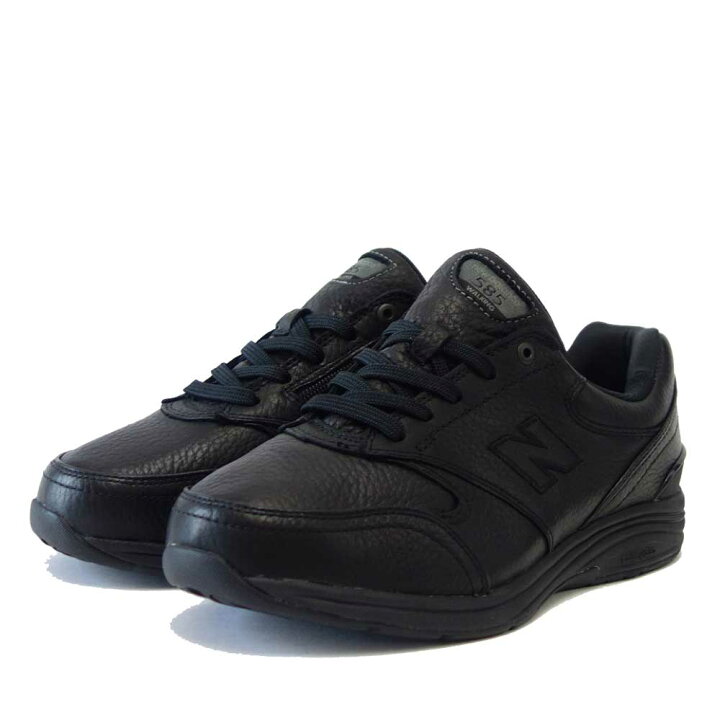 楽天市場 ニューバランス New Balance Mw585bk6e ブラック メンズ 6e幅 天然皮革 ウォーキング フィットネス 旅行 コンフォート 靴 靴のシナガワ