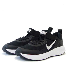 【スーパーSALE 10%OFF】 NIKE ナイキ CJ3817 002 ナイキ ウェアオールデイ ブラック／ホワイト NIKE WEARALLDAY （キッズシューズ）「靴」