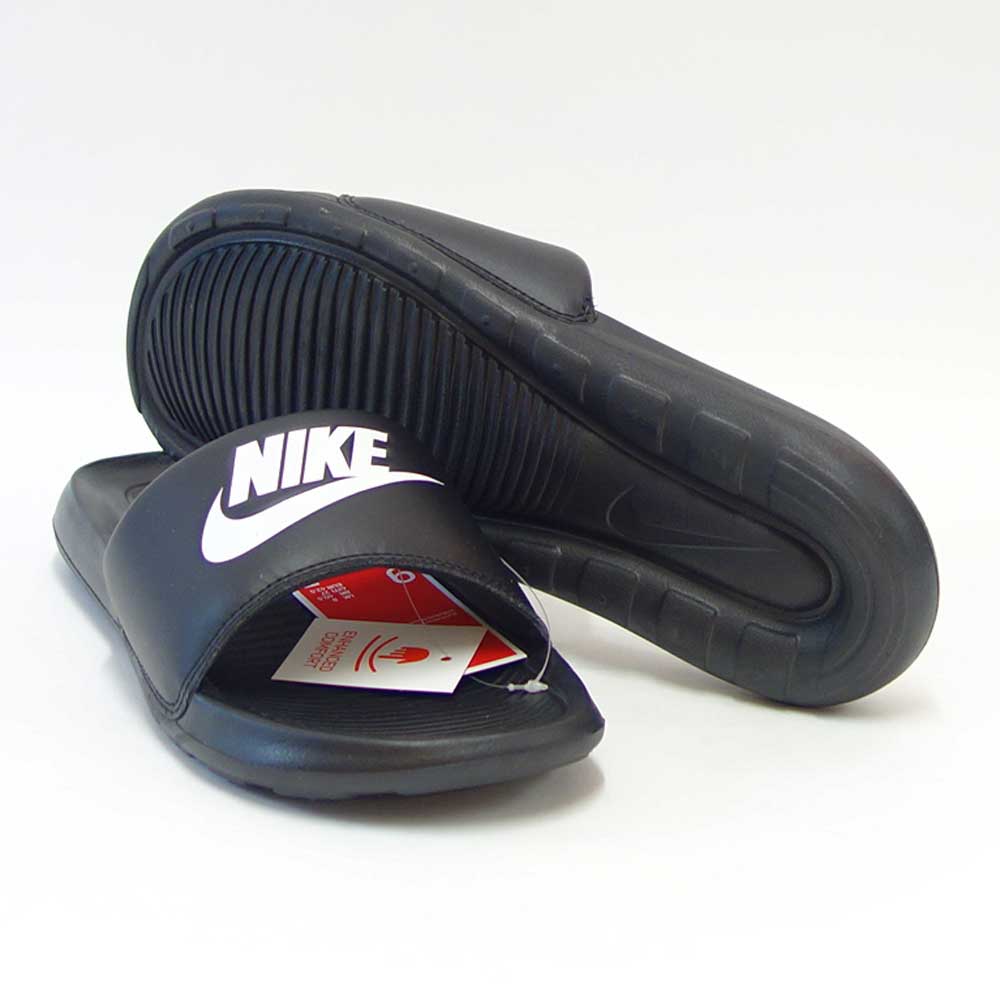 ナイキ NIKE ウィメンズ ビクトリー ワン スライド cn9677 005 ブラック／ホワイト（レディース） NIKE VICTORI  ONE ウォーターシューズ ビーチサンダル「靴」 靴のシナガワ