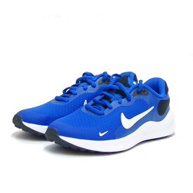 【スーパーSALE 10%OFF】 NIKE ナイキ レボリューション 7 GS fb7689401 ブルー Nike Revolution （ジュニアシューズ） スポーツシューズ ランニング「靴」