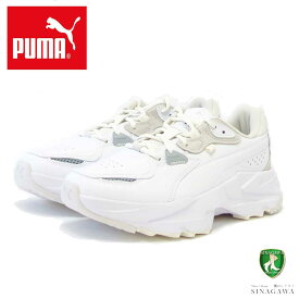 プーマ PUMA オーキッド ウィメンズ 38313608 puma white - feather gray（レディース） 厚底 ローカット シューズ「靴」