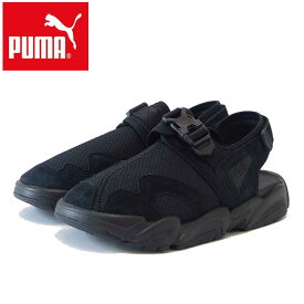 プーマ PUMA TS-01 トーナル サンダル 39075101 ブラック （ユニセックス） ゆったりフィット バックストラップ サンダル「靴」