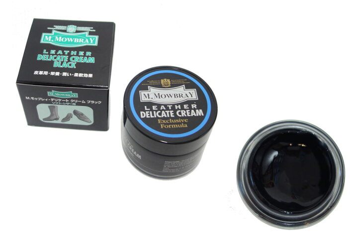 楽天市場】M.MOWBRAY M.モゥブレィ DELICATE CREAM (デリケートクリーム ブラック) ソフトレザー用・栄養・潤い・柔軟効果( イタリア製) モウブレイ RD : 靴のシナガワ 楽天市場】M.MOWBRAY M.モゥブレィ DELICATE CREAM (デリケートクリーム ブラック) ソフトレザー用・栄養・潤い・柔軟効果( イタリア製) モウブレイ RD : 靴のシナガワ