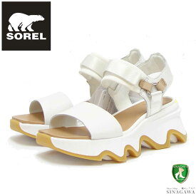 ソレル SOREL NL 4962（レディース） キネティックインパクトワイストラップハイサンダル：SEA SALT (125) 天然皮革 アンクルストラップ サンダル「靴」
