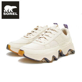 ソレル SOREL NL5097（レディース） キネティックインパクト2 ワンダーレース：Honey White, Euphoric Lilac (292) スエード&メッシュ レースアップ シューズ「靴」