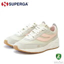 【SALE】 スペルガ SUPERGA 4089 TRAINING 9TS SLIM VEGAN（ユニセックス）ライトグレー／ピンク (3s7128gwa6l) クラシック ランニングシューズ スニーカー 「靴」