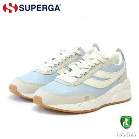 スペルガ SUPERGA 4089 TRAINING 9TS SLIM VEGAN（ユニセックス）ライトブルー／ホワイト (3s7128gwa6m) クラシック ランニングシューズ スニーカー 「靴」