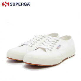 スペルガ SUPERGA 2750-COT U CLASSIC（ユニセックス）ホワイト (s000010 901) ナチュラルなキャンバススニーカー 「靴」