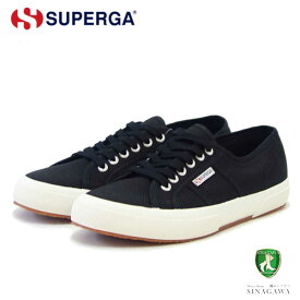 スペルガ SUPERGA 2750-COTU CLASSIC（ユニセックス）ブラック / Fwhite (s000010f83) ナチュラルなキャンバススニーカー メンズ 「靴」