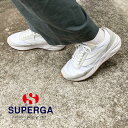 【SALE】 スペルガ SUPERGA 4089 TRAINING 9TS SLIM VEGAN（ユニセックス）ホワイト (3s7128gwa4v) クラシック ランニングシューズ スニーカー 「靴」