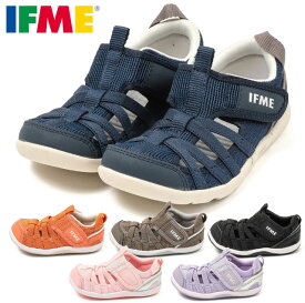 【送料無料(北海道、沖縄除く)】 イフミー 20-6302 IFME ベビーサンダル ベビースニーカー アクアシューズ ウォーターシューズ 水陸両用 面ファスナー 両ベルト 水遊び 川遊び 海水浴 履きやすい 子供 赤ちゃん 靴 ネイビー オレンジ ベージュ ブラック ピンク パープル