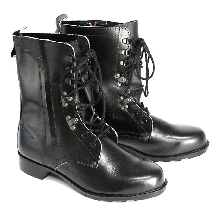 消防半長靴 バンド付 ドンケル 306 DONKEL - 消防ユニフォーム 【公式オンラインショップ】 【期間限定値下 ドンケル 安全靴  半長靴】