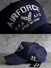 帽子 キャップ メンズ ミリタリー Military アメカジ Air Force エアフォース 7988180 USA アメリカ サバゲー アウトドア キャンプ 刺繍 プレゼント ギフト アクセサリー