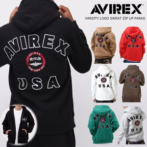 �y7�F�W�J�zAVIREX �p�[�J�[ �W�b�v�p�[�J�[ ���N�� �����Y ���K�i �u�����h ������� �A�b�v���P�h�J �A�r���b�N�X �A���B���b�N�X Y_U 7834931002 7833931009 ��REVM 7986944 VARSITY LOGO SWEAT ZIP UP PARKA ��