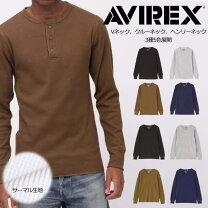 楽天市場】avirex 長袖 vネックの通販
