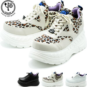 ヨースケ YOSUKE 厚底スニーカー ハイソール レースアップ メンズ 全3色 26 27 ブラック ホワイト 黒 白 4468001