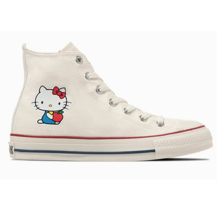 セール【13,200円の品】コンバース スニーカー レディース コラボ ハイカット CONVERSE ALL STAR (R) HELLO KITTY  HI ホワイト コンバース CONVERSE ALL STAR (R) HELLO KITTY HI オールスター （Ｒ） ハローキティ ＨＩ (ホワイト)