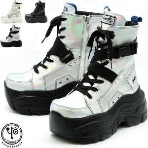 ヨースケ YOSUKE スニーカーブーツ 厚底ブーツ ショートブーツ レースアップブーツ レディース 全4色 S M L LL 黒 白 4460079(予約)は12月下旬〜の入荷です