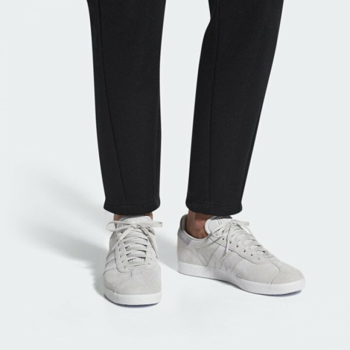 楽天市場】adidas アディダス オリジナルス ガゼル GAZELLE グレーワン 