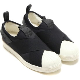 アディダス SST スリッポン フリース adidas SST SLIP-ON FLEECE コアブラック/コアブラック/クリームホワイト GX1366 アディダスジャパン正規品