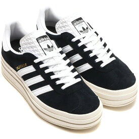 アディダス ガゼルボールド adidas W GAZELLE BOLD コアブラック/フットウェアホワイト/コアホワイト HQ6912 アディダスジャパン正規品