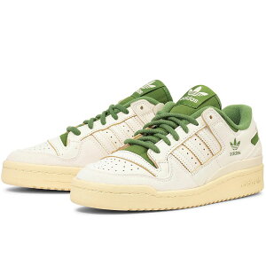 アディダス フォーラム ロー CL adidas FORUM LOW CL オフホワイト/クラシックホワイト/グリーン FZ6296