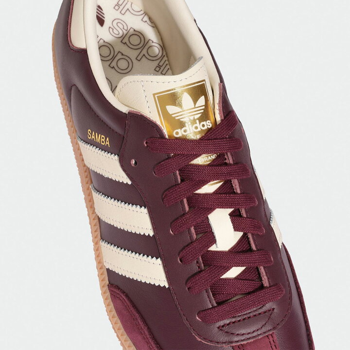 楽天市場】アディダス サンバ OG adidas SAMBA OG マルーン/クリーム  