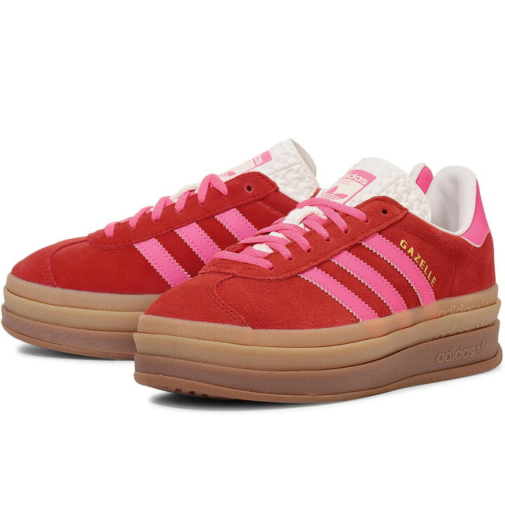 楽天市場】アディダス ガゼルボールド adidas W GAZELLE BOLD レッド 