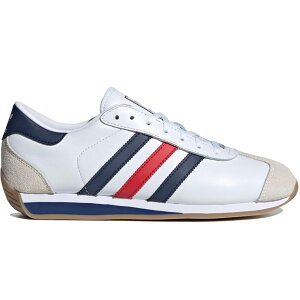 �A�f�B�_�X �J���g���[ II adidas COUNTRY II �t�b�g�E�F�A�z���C�g/�_�[�N�u���[/�K�� JH5582