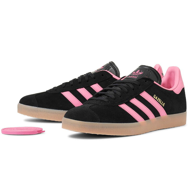 楽天市場】アディダス ガゼル adidas GAZELLE コアブラック/ピンク 