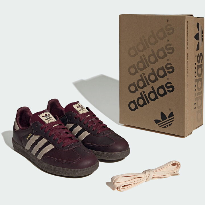 楽天市場】アディダス サンバ OG adidas SAMBA OG マルーン/クリスタル 