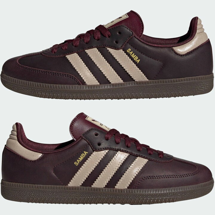 楽天市場】アディダス サンバ OG adidas SAMBA OG マルーン/クリスタル 