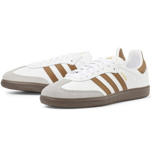 アディダス サンバ OG adidas SAMBA OG フットウェアホワイト/ブラウン/グレー JH8796