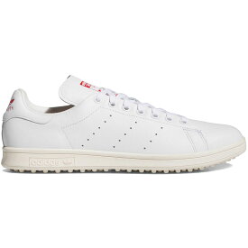 アディダス スタンスミス ゴルフ フルグレインレザー adidas STAN SMITH GOLF FULL GRAIN LEATHER クラウドホワイト/オフホワイト/ベタースカーレット JH6155