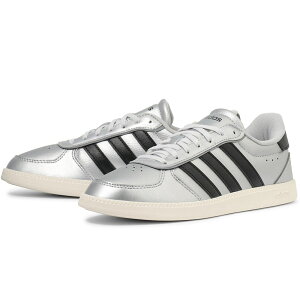 アディダス ブレイクネット スリーク W adidas W BREAKNET SLEEK W マットシルバー/コアブラック/オフホワイト JQ8263