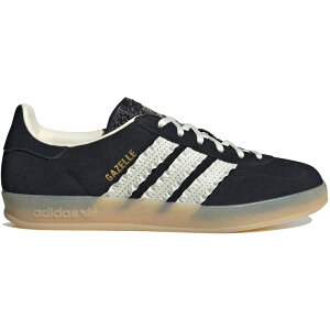 AfB_X K[ ChA adidas W GAZELLE INDOOR Core Black / Cream White / Gum JS1412