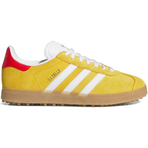 アディダス ガゼル スパイクレス ゴルフ adidas GAZELLE SPIKELESS GOLF Bold Gold / Cloud White / Better Scarlet JS1896